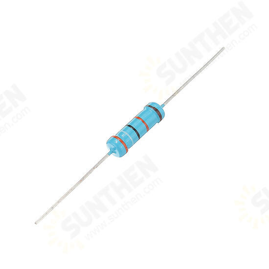 20pcs 2W 390KR Metal Film Resistor Resistance 1% 390K ohm Resistor