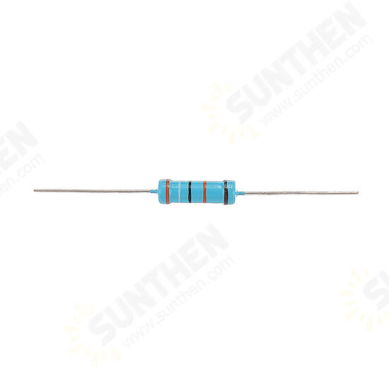 20pcs 2W 390KR Metal Film Resistor Resistance 1% 390K ohm Resistor