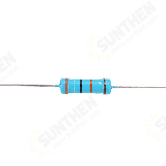 20pcs 2W 390KR Metal Film Resistor Resistance 1% 390K ohm Resistor