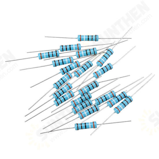 20pcs 2W 3.9KR Metal Film Resistor Resistance 1% 3.9K ohm Resistor
