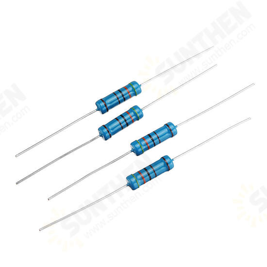 20pcs 2W 4.3KR Metal Film Resistor Resistance 1% 4.3K ohm Resistor