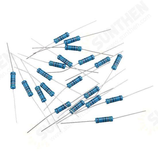 20pcs 2W 4.3KR Metal Film Resistor Resistance 1% 4.3K ohm Resistor