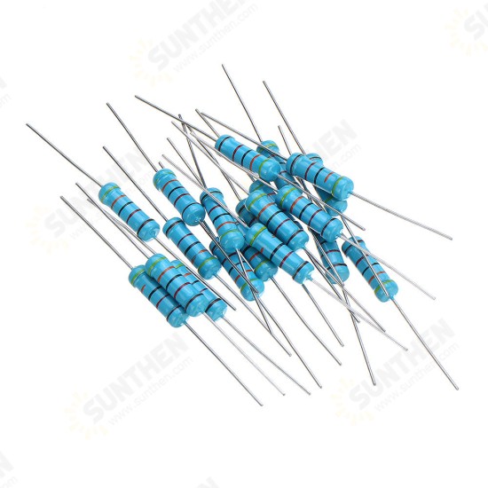 20pcs 2W 43KR Metal Film Resistor Resistance 1% 43K ohm Resistor