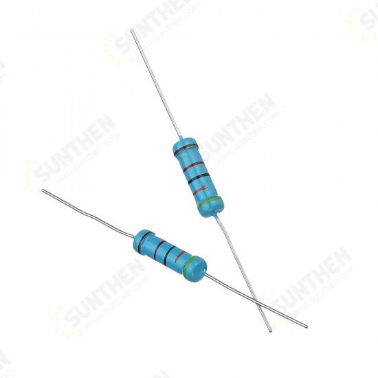 20pcs 2W 43KR Metal Film Resistor Resistance 1% 43K ohm Resistor