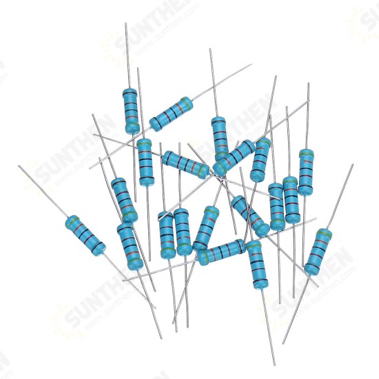 20pcs 2W 43KR Metal Film Resistor Resistance 1% 43K ohm Resistor