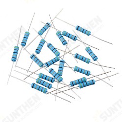 20pcs 2W 43R Metal Film Resistor Resistance 1% 43 ohm Resistor 20pcs 2W 43R Metal Film Resistor Resistance 1% 43 ohm Resistor