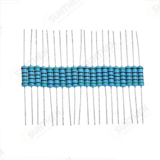 20pcs 2W 510R Metal Film Resistor Resistance 1% 510 ohm Resistor