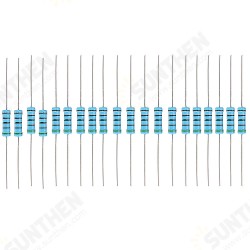 20pcs 2W 5.1KR Metal Film Resistor Resistance 1% 5.1K ohm Resistor 20pcs 2W 5.1KR Metal Film Resistor Resistance 1% 5.1K ohm Resistor