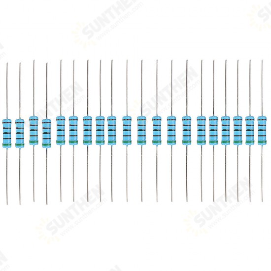 20pcs 2W 5.1KR Metal Film Resistor Resistance 1% 5.1K ohm Resistor