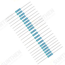 20pcs 2W 5.1KR Metal Film Resistor Resistance 1% 5.1K ohm Resistor 20pcs 2W 5.1KR Metal Film Resistor Resistance 1% 5.1K ohm Resistor