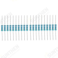 20pcs 2W 51KR Metal Film Resistor Resistance 1% 51K ohm Resistor 20pcs 2W 51KR Metal Film Resistor Resistance 1% 51K ohm Resistor