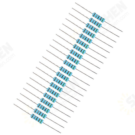 20pcs 2W 51KR Metal Film Resistor Resistance 1% 51K ohm Resistor