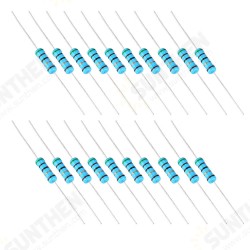 20pcs 2W 51R Metal Film Resistor Resistance 1% 51 ohm Resistor 20pcs 2W 51R Metal Film Resistor Resistance 1% 51 ohm Resistor