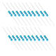 20pcs 2W 51R Metal Film Resistor Resistance 1% 51 ohm Resistor