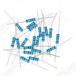 20pcs 2W 51R Metal Film Resistor Resistance 1% 51 ohm Resistor 20pcs 2W 51R Metal Film Resistor Resistance 1% 51 ohm Resistor