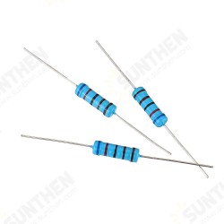 20pcs 2W 6.2KR Metal Film Resistor Resistance 1% 6.2K ohm Resistor 20pcs 2W 6.2KR Metal Film Resistor Resistance 1% 6.2K ohm Resistor