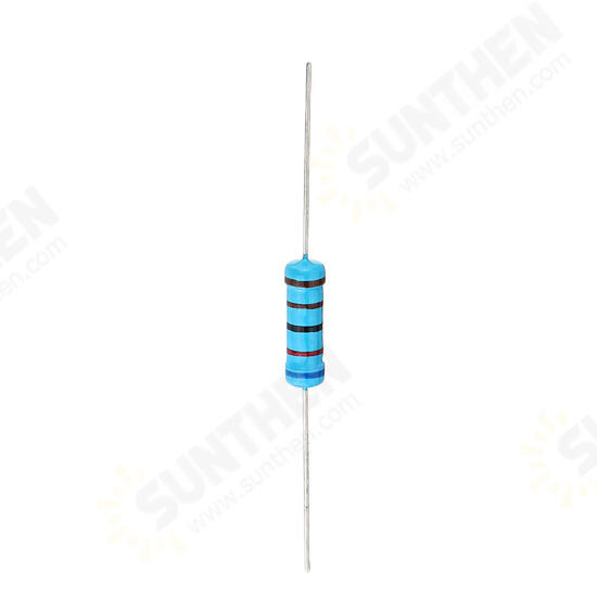 20pcs 2W 6.2KR Metal Film Resistor Resistance 1% 6.2K ohm Resistor