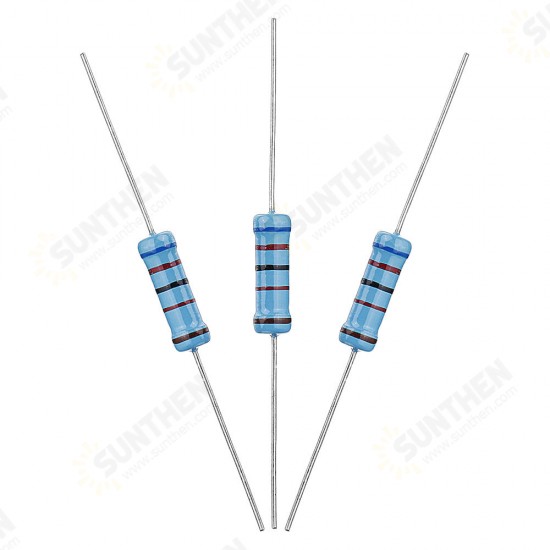 20pcs 2W 62KR Metal Film Resistor Resistance 1% 62K ohm Resistor