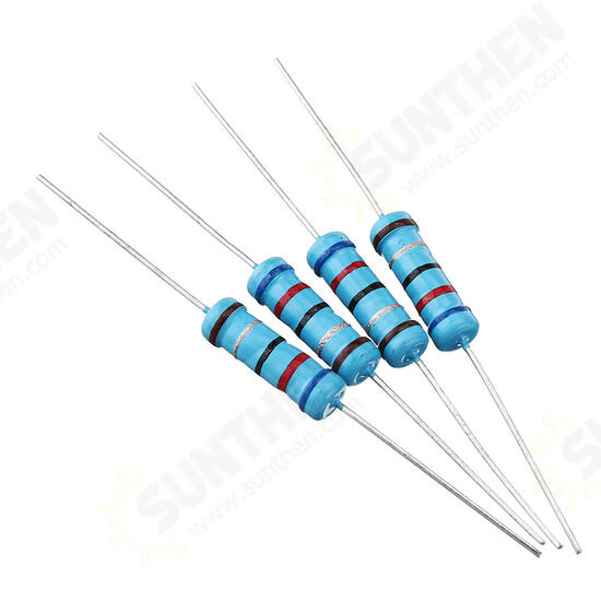 20pcs 2W 6.2R Metal Film Resistor Resistance 1% 6.2 ohm Resistor