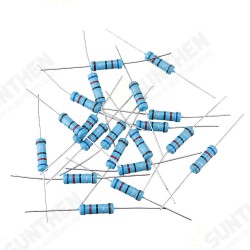 20pcs 2W 6.2R Metal Film Resistor Resistance 1% 6.2 ohm Resistor