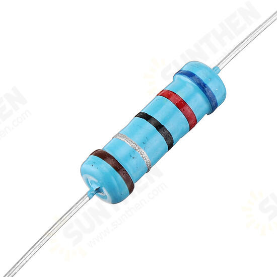 20pcs 2W 6.2R Metal Film Resistor Resistance 1% 6.2 ohm Resistor
