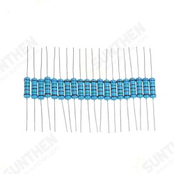 20pcs 2W 75KR Metal Film Resistor Resistance 1% 75K ohm Resistor 20pcs 2W 75KR Metal Film Resistor Resistance 1% 75K ohm Resistor