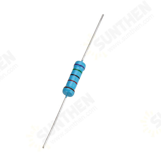 20pcs 2W 75KR Metal Film Resistor Resistance 1% 75K ohm Resistor