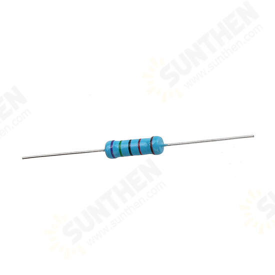 20pcs 2W 75KR Metal Film Resistor Resistance 1% 75K ohm Resistor