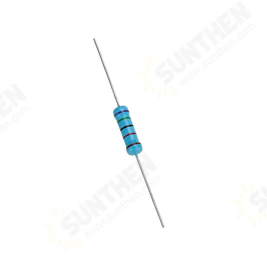 20pcs 2W 75KR Metal Film Resistor Resistance 1% 75K ohm Resistor