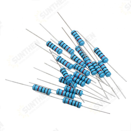 20pcs 2W 820R Metal Film Resistor Resistance 1% 820 ohm Resistor