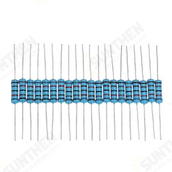 20pcs 2W 8.2KR Metal Film Resistor Resistance 1% 8.2K ohm Resistor 20pcs 2W 8.2KR Metal Film Resistor Resistance 1% 8.2K ohm Resistor