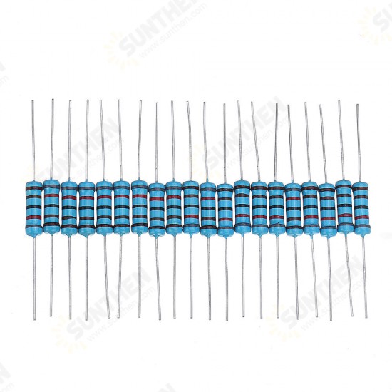 20pcs 2W 8.2KR Metal Film Resistor Resistance 1% 8.2K ohm Resistor