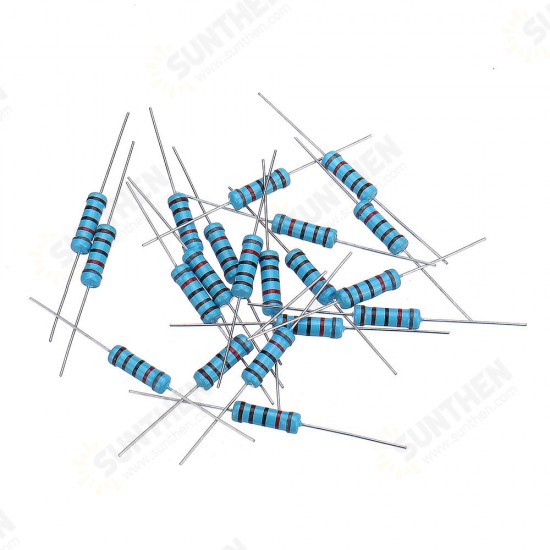 20pcs 2W 8.2KR Metal Film Resistor Resistance 1% 8.2K ohm Resistor