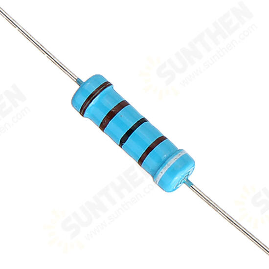 20pcs 2W 9.1KR Metal Film Resistor Resistance 1% 9.1K ohm Resistor