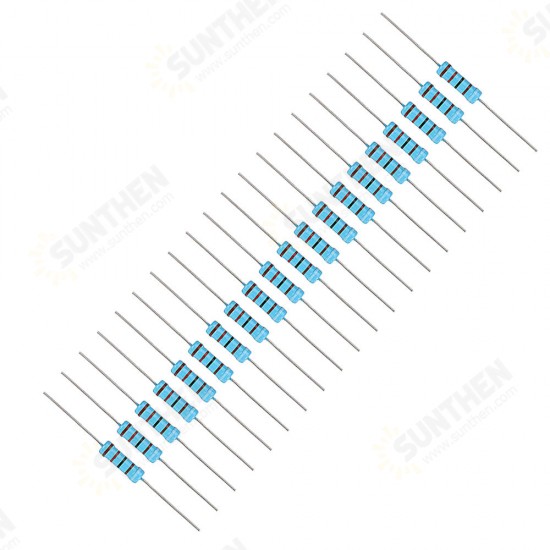 20pcs 2W 91KR Metal Film Resistor Resistance 1% 91K ohm Resistor