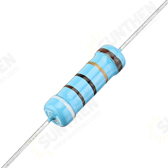 20pcs 2W 91R Metal Film Resistor Resistance 1% 91 ohm Resistor