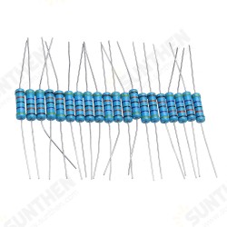 20pcs 2W Metal Film Resistor Resistance 1% 470K ohm Resistor 20pcs 2W Metal Film Resistor Resistance 1% 470K ohm Resistor