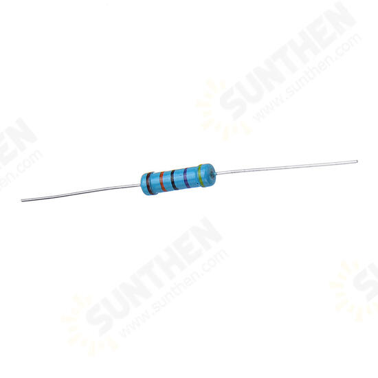 20pcs 2W Metal Film Resistor Resistance 1% 470K ohm Resistor