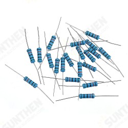 20pcs 2W Metal Film Resistor Resistance 1% 510K ohm Resistor 20pcs 2W Metal Film Resistor Resistance 1% 510K ohm Resistor