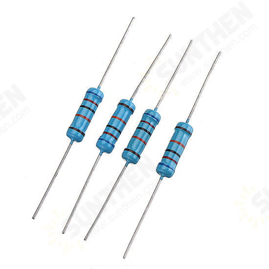 20pcs 2W Metal Film Resistor Resistance 1% 620K ohm Resistor