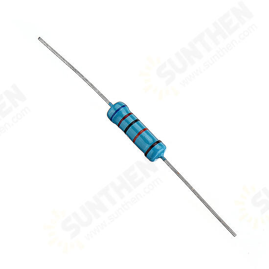 20pcs 2W Metal Film Resistor Resistance 1% 620K ohm Resistor