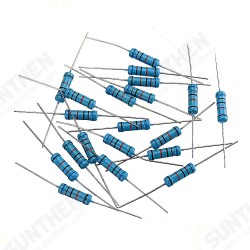20pcs 2W Metal Film Resistor Resistance 1% 620K ohm Resistor 20pcs 2W Metal Film Resistor Resistance 1% 620K ohm Resistor