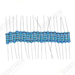 20pcs 2W Metal Film Resistor Resistance 1% 750K ohm Resistor 20pcs 2W Metal Film Resistor Resistance 1% 750K ohm Resistor