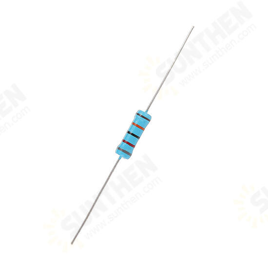 20pcs 2W Metal Film Resistor Resistance 1% 820K ohm Resistor