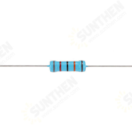 20pcs 2W Metal Film Resistor Resistance 1% 820K ohm Resistor