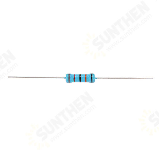 20pcs 2W Metal Film Resistor Resistance 1% 820K ohm Resistor