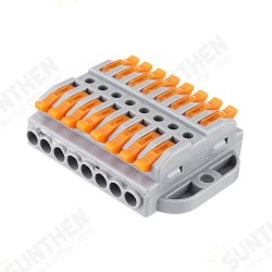 20pcs PCT-228A Quick Terminals Wire Connector Universal Terminal Block 32A 20pcs PCT-228A Quick Terminals Wire Connector Universal Terminal Block 32A