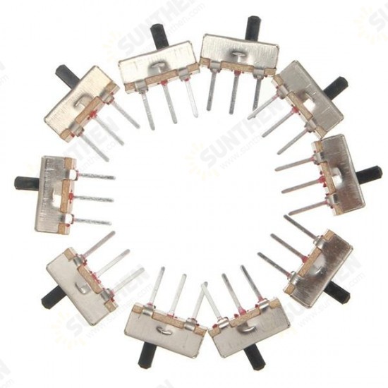 20pcs SS12D00G3 2 Position SPDT 1P2T 3 Pin PCB Panel Mini Vertical Slide Switch 20pcs SS12D00G3 2 Position SPDT 1P2T 3 Pin PCB Panel Mini Vertical Slide Switch