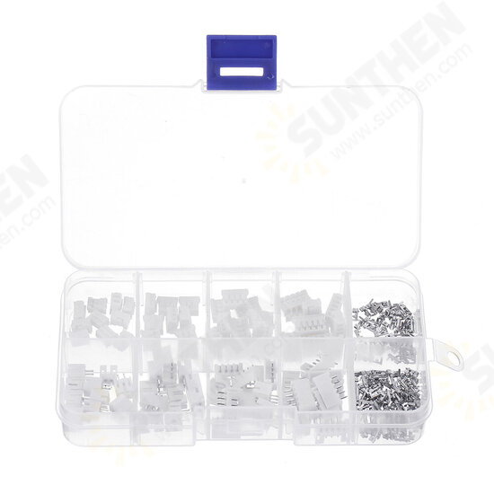 230pcs PH2.0 2p 3p 4p 5 pin 2.0mm Pitch Terminal Kit / Housing / Pin Header JST Connector Wire Connectors Adaptor PH Kits