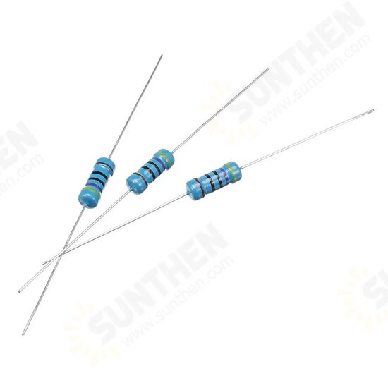 250pcs 1W Metal Film Resistor 1% 470 ohm